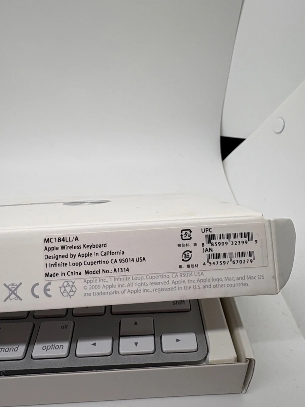 NIB Apple Wireless Keyboard Tested/Working